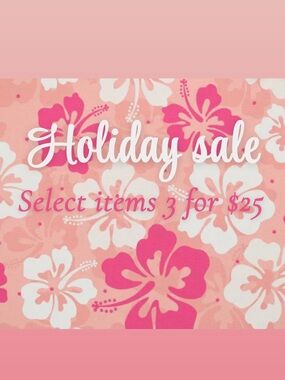 Holiday Sale select items on my page 3 for $25!!